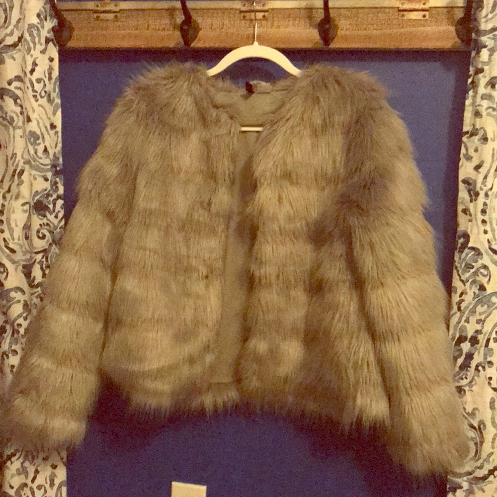 Faux Fur Jacket